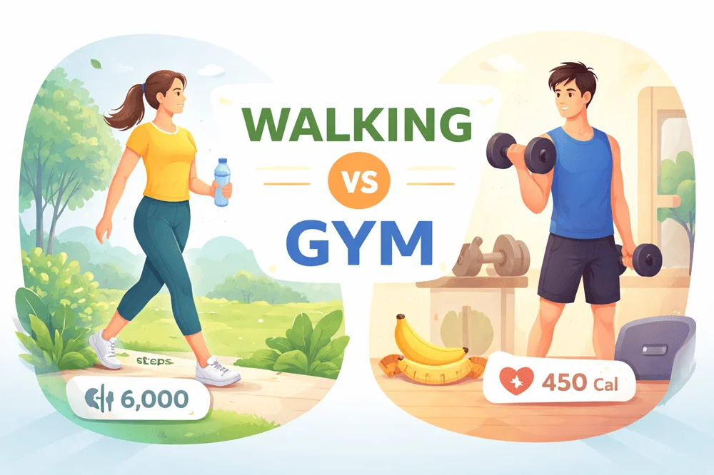 Walking vs Gym: Which Is Better for Weight Loss?