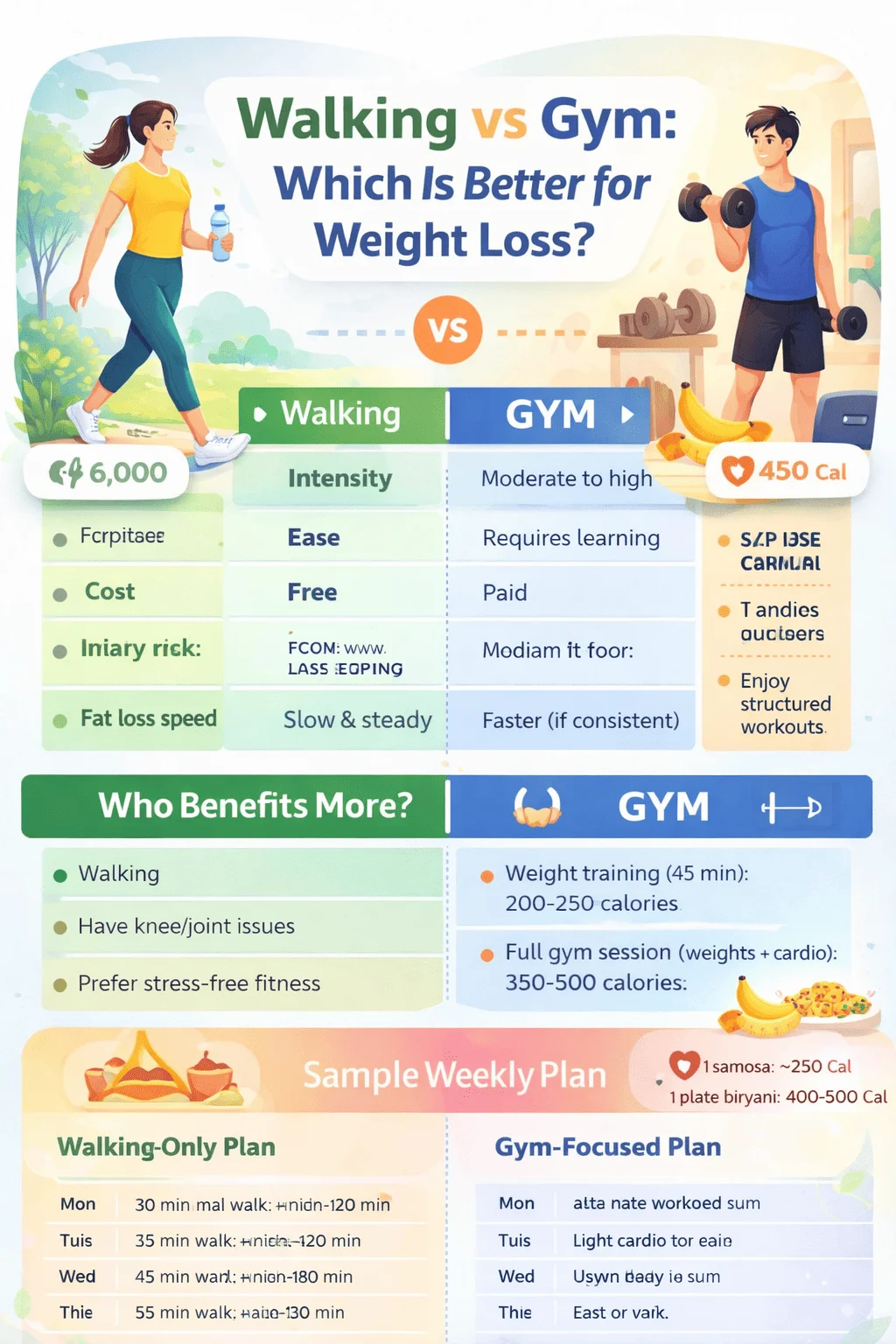 Walking vs Gym: Which Is Better for Weight Loss?